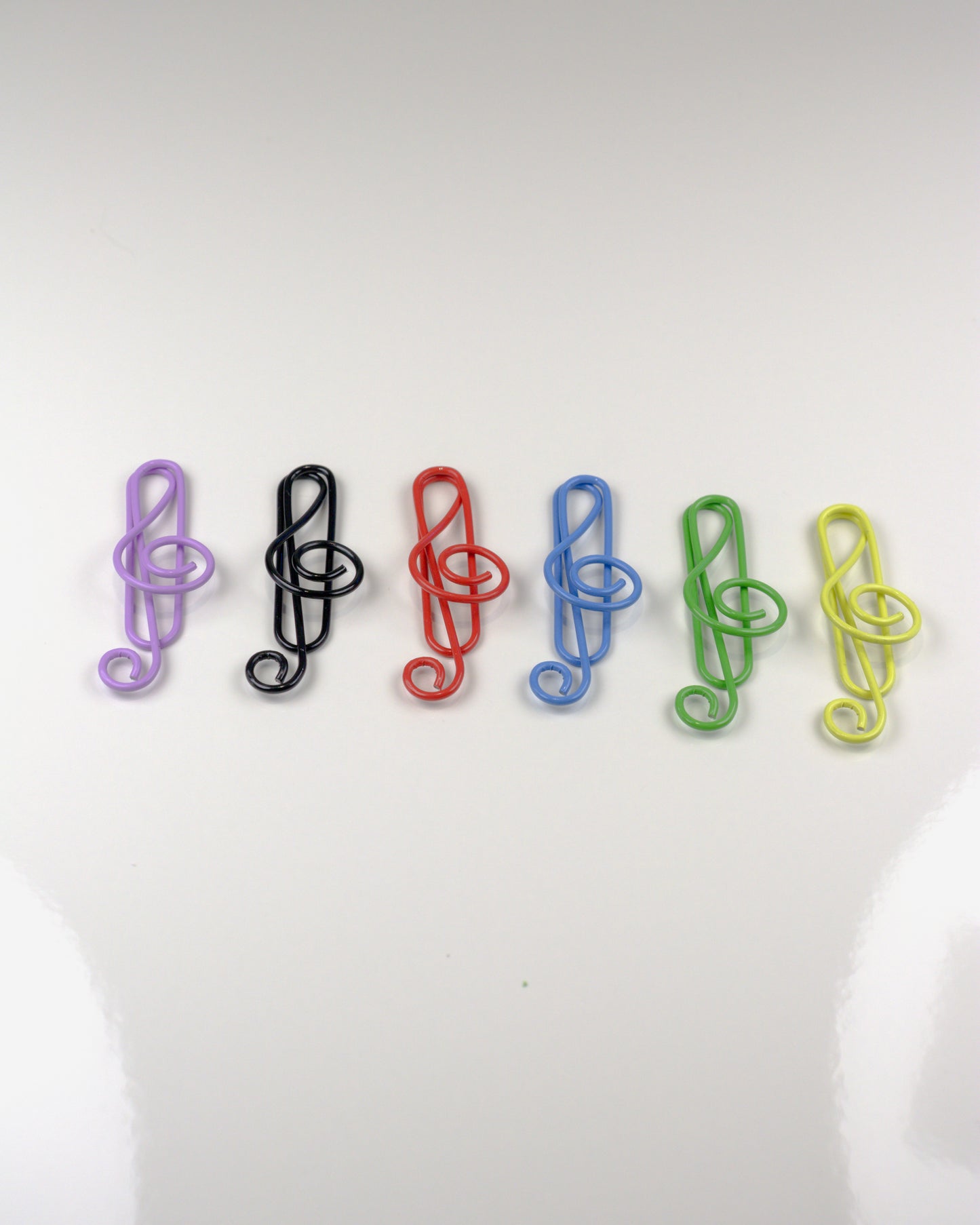 Conjunto de Clips Musicais – Clave de Sol + Caixa Metálica