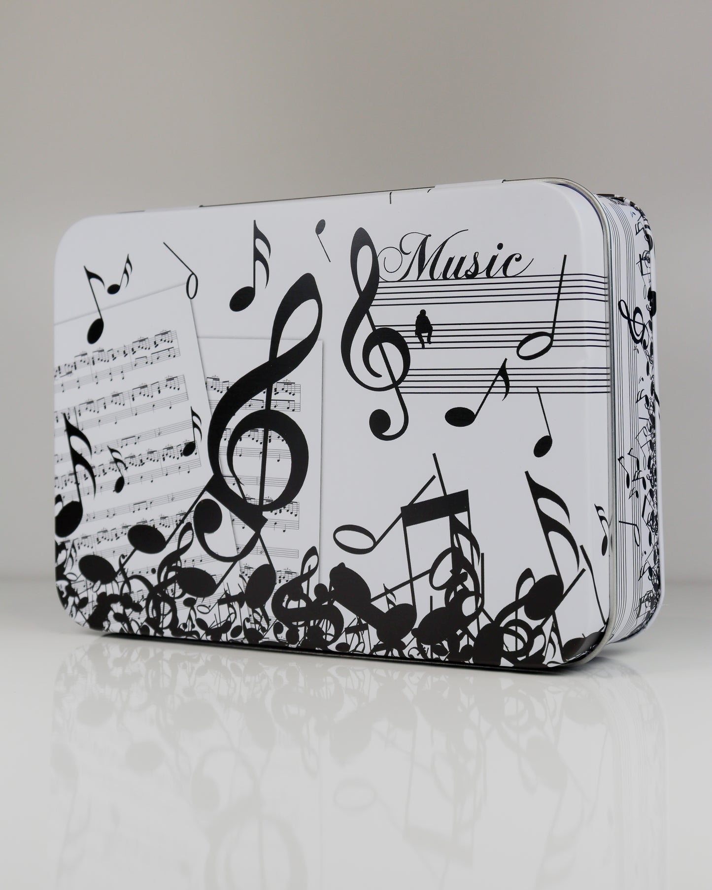 Conjunto de Acessórios de Vinho em Caixa Musical